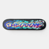 THEODORE Gepersonaliseerd Graffiti Skateboard (Horizontaal)