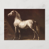 Theodore Gericault  grijze paarden Briefkaart (Voorkant)