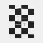 Theodore Naam Custom Unisex Kinderkamer Naam onthu Fleece Deken (Voorkant)