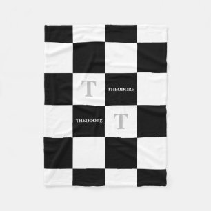 Theodore Naam Custom Unisex Kinderkamer Naam onthu Fleece Deken