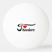 Theodore Pingpongbal (Voorkant)