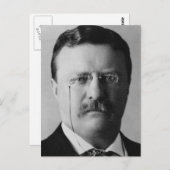 Theodore Roosevelt 26 Briefkaart (Voorkant / Achterkant)