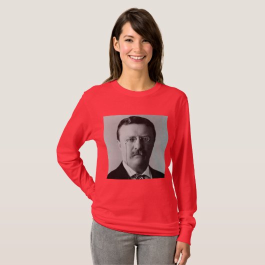 Theodore Roosevelt 26 T-shirt (Voorkant volledig)