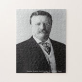 Theodore Roosevelt 26e President van Amerika. Legpuzzel (Verticaal)