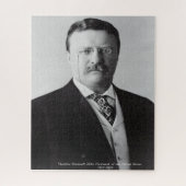 Theodore Roosevelt 26e President van Amerika Legpuzzel (Verticaal)