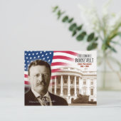 Theodore Roosevelt - 26e President van de Verenigd Briefkaart (Staand voorkant)