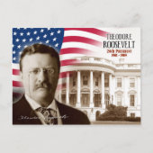 Theodore Roosevelt - 26e President van de Verenigd Briefkaart (Voorkant)