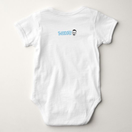 Theodore Roosevelt-baby lichaamspak Romper (Achterkant)