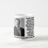 Theodore Roosevelt besluit rechtschapen Koffiemok (Center)