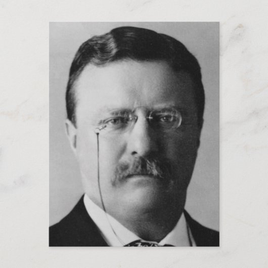 Theodore Roosevelt Briefkaart (Voorkant)