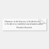 Theodore Roosevelt Citaten 10 Bumpersticker (Voorkant)