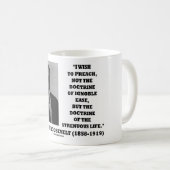Theodore Roosevelt Doctrine Strenuous Life Koffiemok (Voorkant rechts)