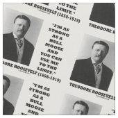 Theodore Roosevelt Ik ben net zo sterk als een bul Stof (Close Up)