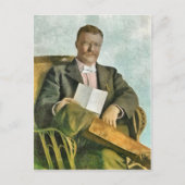 THEODORE ROOSEVELT IN OYSTER BAY BRIEFKAART (Voorkant)
