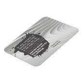 Theodore Roosevelt Inspirerend citaat "Besluit" Magneet (Linkerzijde)