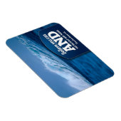 Theodore Roosevelt Inspirerend citaat "Geloof" Magneet (Rechterzijde)