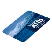 Theodore Roosevelt Inspirerend citaat "Geloof" Magneet (Linkerzijde)