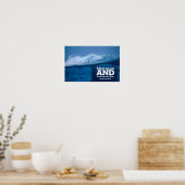 Theodore Roosevelt Inspirerend citaat "Geloof" Poster (Keuken)