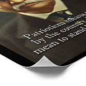 Theodore Roosevelt Meme Anti Trump T-shirt Poster (Hoek)