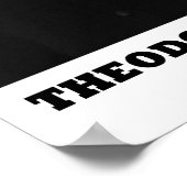 Theodore Roosevelt Moment van de beslissing Poster (Hoek)