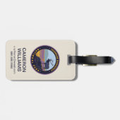 Theodore Roosevelt National Park Bagagelabel (Achterkant horizontaal)