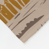 Theodore Roosevelt National Park Illustration Art Fleece Deken (Hoek)