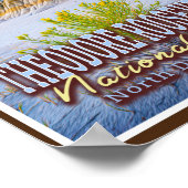 THEODORE ROOSEVELT NATIONAL PARK - NOORD DAKOTA US POSTER (Hoek)