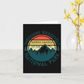 Theodore Roosevelt National Park North Dakota Natu Kaart (Gele Bloem)