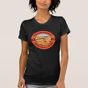 Theodore Roosevelt National Park Retro Compass T-shirt
