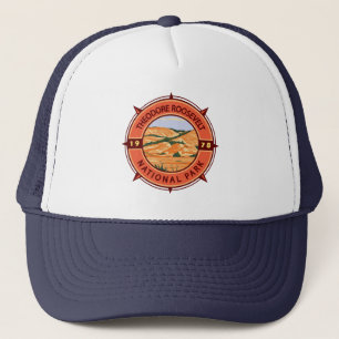 Theodore Roosevelt National Park Retro Compass Trucker Pet