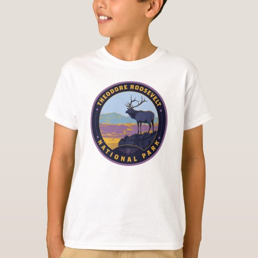 Theodore Roosevelt National Park T-shirt (Voorkant)