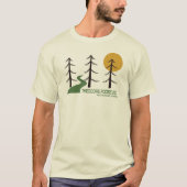 Theodore Roosevelt National Park Trail T-shirt (Voorkant)