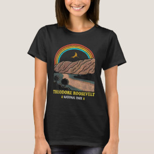 Theodore Roosevelt National Park Vintage jaren 70  T-shirt