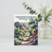 Theodore Roosevelt National Park VS Briefkaart (Staand voorkant)
