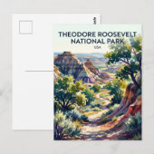 Theodore Roosevelt National Park VS Briefkaart (Voorkant / Achterkant)