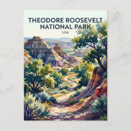 Theodore Roosevelt National Park VS Briefkaart