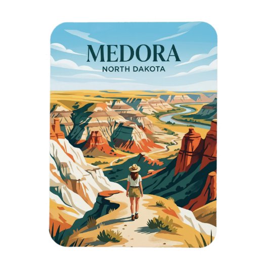 Theodore Roosevelt National Park VS Magneet (Verticaal)