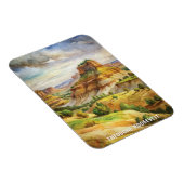 Theodore Roosevelt National Park Waterverf Magneet (Rechterzijde)