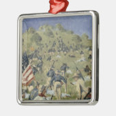 Theodore Roosevelt neemt de Saint Juan Metalen Ornament (Links)