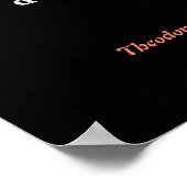 Theodore Roosevelt over orde en vrijheid Poster (Hoek)