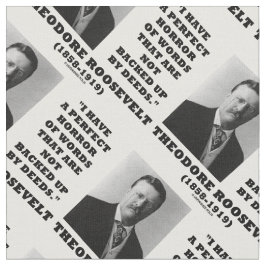 Theodore Roosevelt Perfect Horror Wordeds Deeds Stof