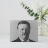 Theodore Roosevelt Portrait Briefkaart (Staand voorkant)
