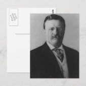 Theodore Roosevelt Portrait Briefkaart (Voorkant / Achterkant)