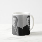 Theodore Roosevelt Portrait Koffiemok (Voorkant rechts)