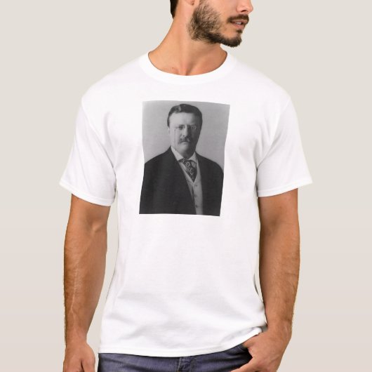Theodore Roosevelt Portrait T-shirt (Voorkant)