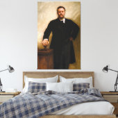 THEODORE ROOSEVELT-portret van John Singer Sargent Canvas Afdruk (Insitu (Slaapkamer))