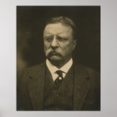 Theodore Roosevelt Portret van Pach Brothers Poster (Voorkant)