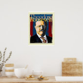 Theodore Roosevelt Poster (Keuken)