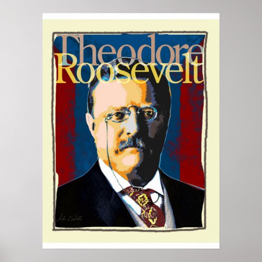 Theodore Roosevelt Poster (Voorkant)