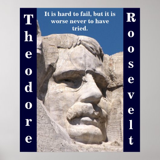 Theodore Roosevelt Poster (Voorkant)